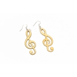 Earrings "Clef" KÕ25 Small and Thin